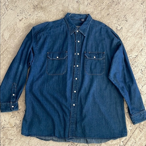 Denim Pearl-Snap Shirt - Picture 11 of 11